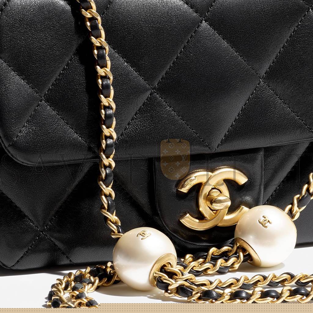 Ch*el master small flap bag as4861 (20.5*13*6.5cm)